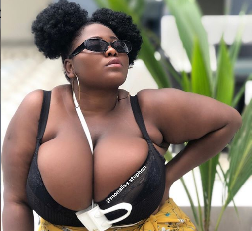 511px x 467px - Nigerian plus-size model, Monalisa Stephen reveals plans to enhance her  already massive boobs to make them bigger